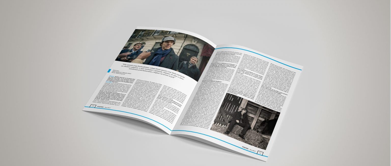 Dizajn i prelom magazina, brošura, kataloga...