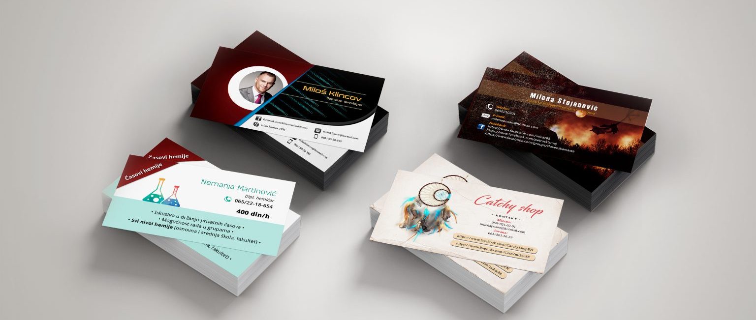 Dizajn i izrada vizit karata